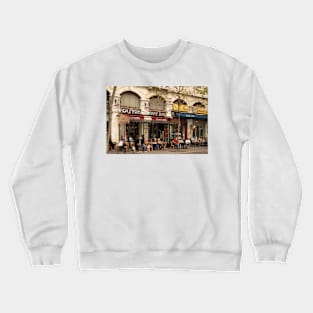 Cafe le Matin a Paris © Crewneck Sweatshirt